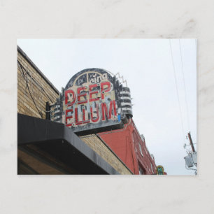 Deep Ellum Sign Postcard