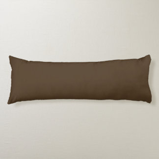 Deep Espresso Brown Decorative Body Cushion