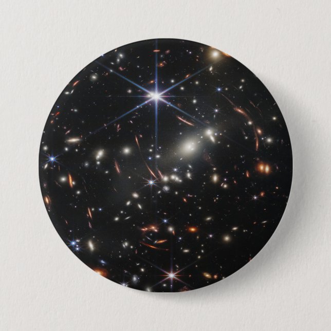Deep Field Galaxies 7.5 Cm Round Badge (Front)