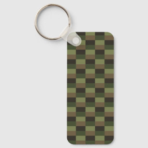 Deep Forest Colour Combination Key Ring