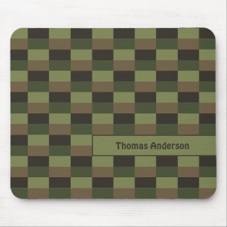 Deep Forest Colour Combination Mouse Mat