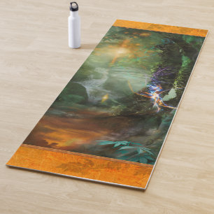 DEEP FOREST ELEMENTAL SPRITE YOGA MAT