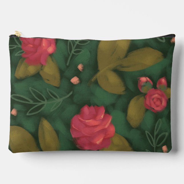 Deep Forest Floral Bag (Front)