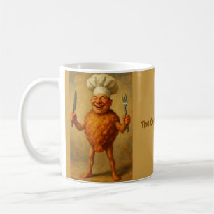 “Deep Fried Dreams” – A Humourous Portrait Coffee Mug