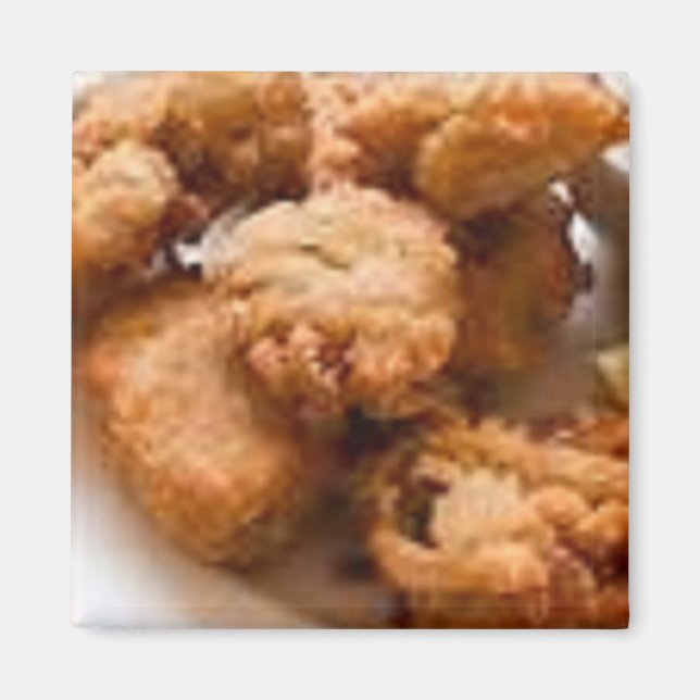 Deep Fried Oysters Magnet (Front)