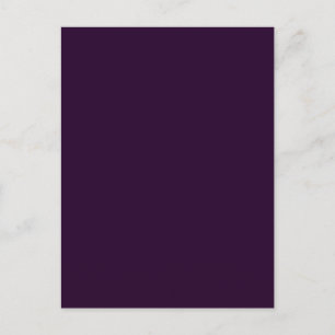 DEEP FUCHSIA (a solid dark purple colour) ~ ~ Postcard