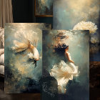 Deep Grace Ethereal Teal Gold Underwater Trio