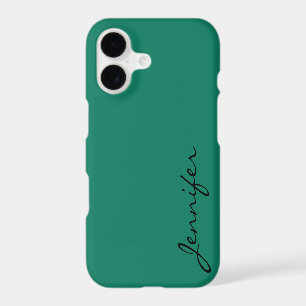 Deep green-cyan turquoise colour background
