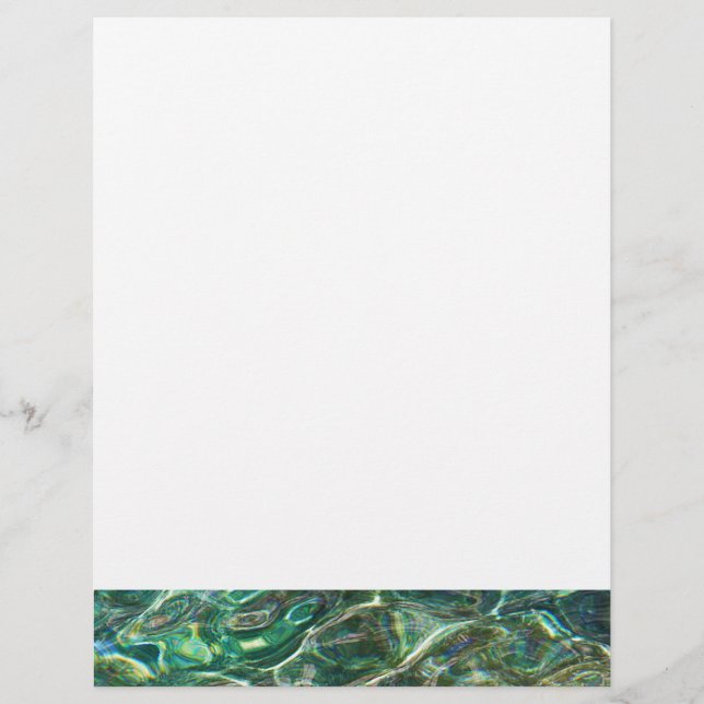 Deep green fresh waters (Front)