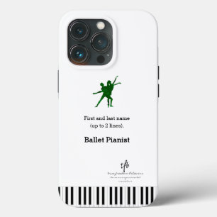 Deep Green I PDD Ballet Pianist iPhone 13 Pro Case