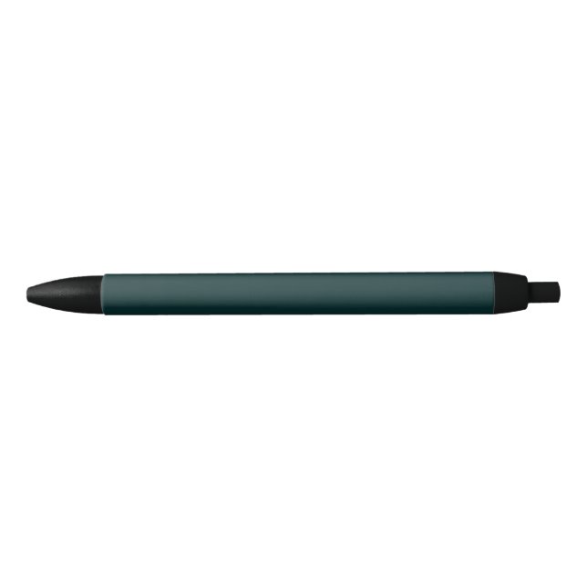 Deep green | solid green  black ink pen (Front)