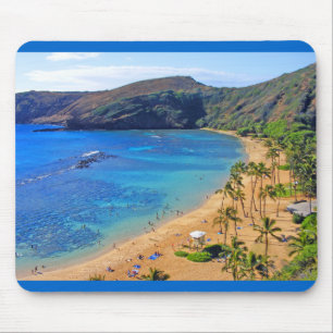 Deep Hanauma Bay 3, Honolulu, Oahu, Hawaii Inland Mouse Mat