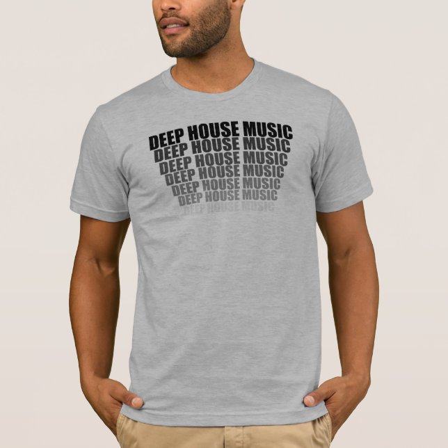 DEEP HOUSE MUSIC T-Shirt (Front)
