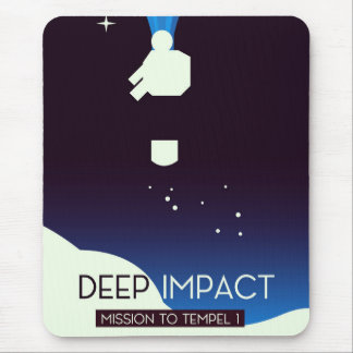 Deep Impact Space Art Mouse Mat