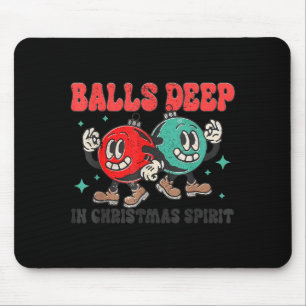 Deep In Christmas Srit Christmas Humorous Festive Mouse Mat