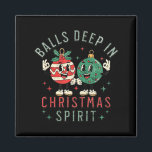 Deep In Christmas Srit Funny Christmas Saying  Magnet<br><div class="desc">Deep In Christmas Srit Funny Christmas Saying</div>