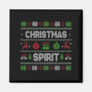 Deep In The Christmas Srit Matching Couples  Magnet