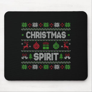 Deep In The Christmas Srit Matching Couples Mouse Mat