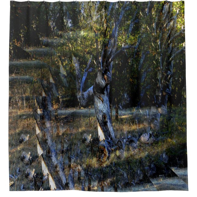 Deep in the Forest....... Shower Curtain (Front)