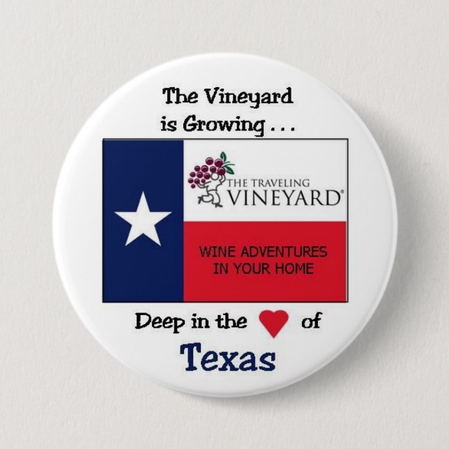 Deep in the Heart of Texas 7.5 Cm Round Badge (Front)