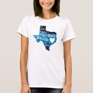 Deep in The Heart of TX Harvey T-shirt