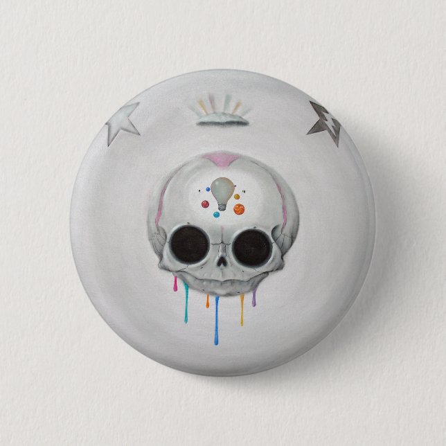 deep in the skull button (Front)