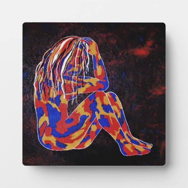 Deep In Thought Plaque (Front)