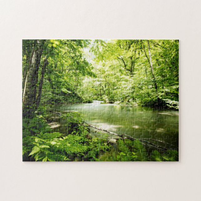 Deep Into the Forest Jigsaw Puzzle (Horizontal)