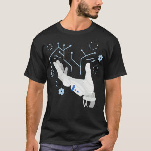 Deep Learning Robot Hand AI Programming Engineer G T-Shirt