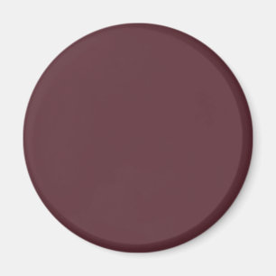Deep Maroon Solid Colour Magnet