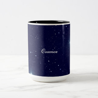 ​Deep Midnight Blue Cosmic Starry Sky Cosmos Mug