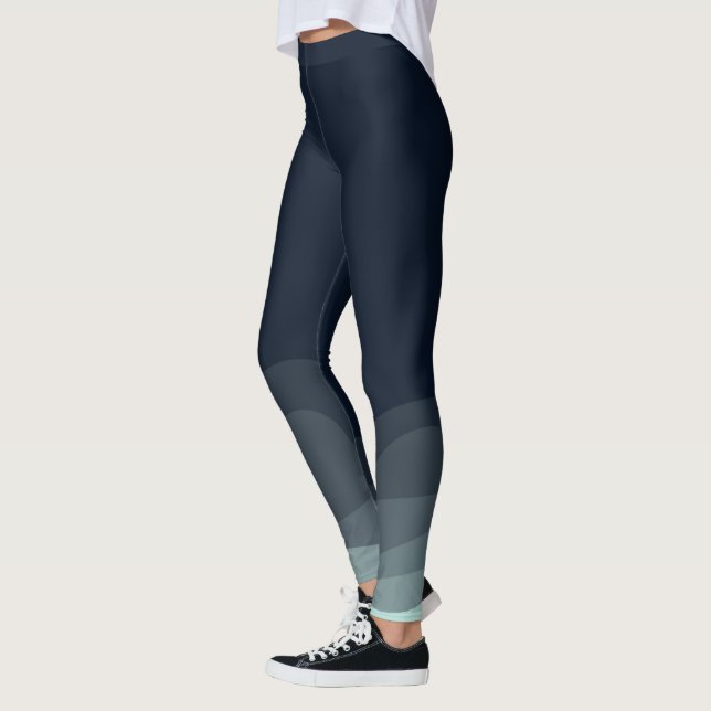 deep ocean leggings (Left)