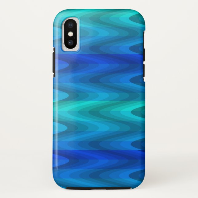 Deep Ocean Waves Case-Mate iPhone Case (Back)