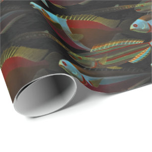 Deep Ocean Wonderful Fish Paper Wrap
