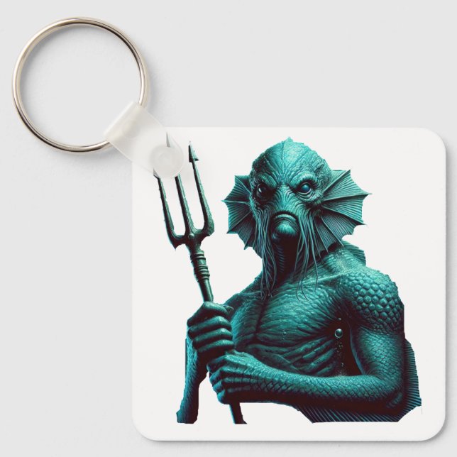 Deep One  Key Ring (Front)