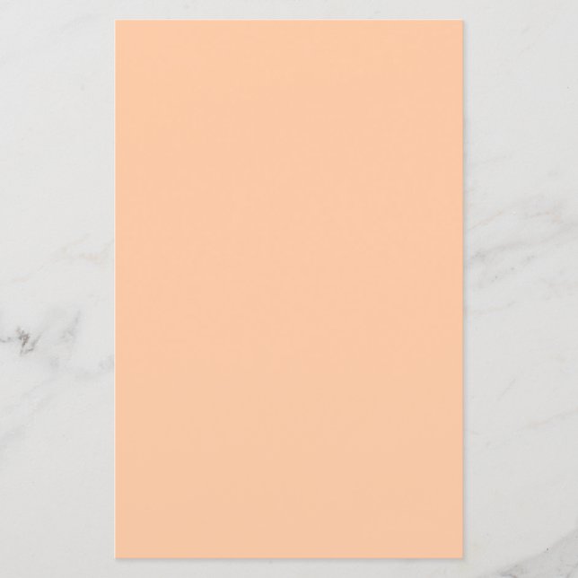 Deep Peach Solid Colour (Front)