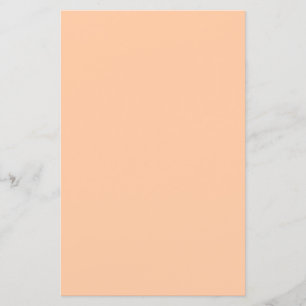 Deep Peach Solid Colour
