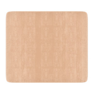 Deep Peach Solid Colour Cutting Board