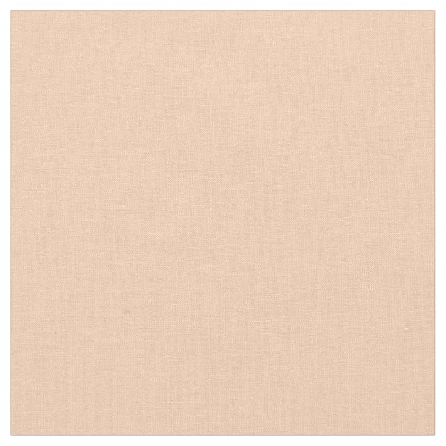 Deep Peach Solid Colour Fabric (Close Up)