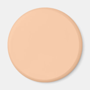 Deep Peach Solid Colour Magnet