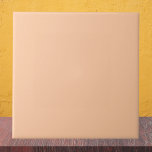 Deep Peach Solid Colour Tile<br><div class="desc">Deep Peach Solid Colour</div>