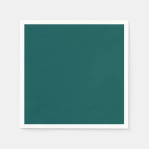 Deep Peacock Blue Color Napkin