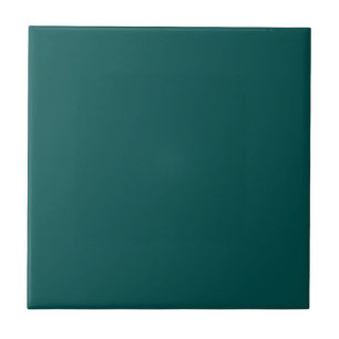 Deep Peacock Blue Color Tile