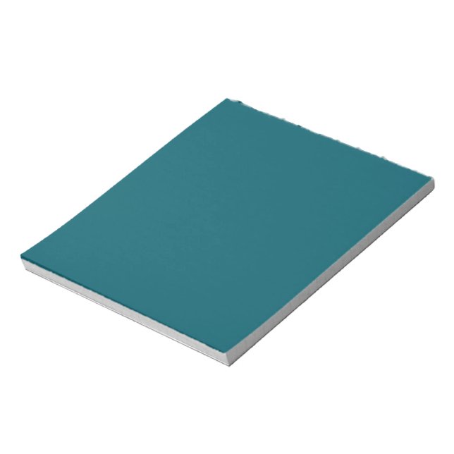 Deep Petrol Notepad (Rotated)