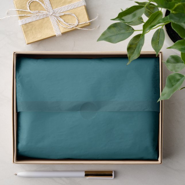 Deep Petrol Tissue Paper (Gift)