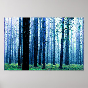 Deep Piney Woods Poster