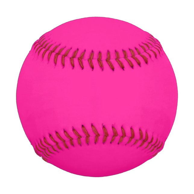 Deep Pink Baseball (Front)