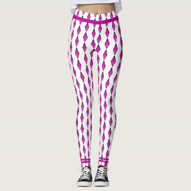 Deep pink Leggings (Front)