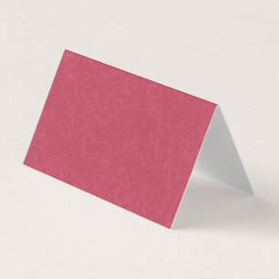 Deep pink textured swirling pattern business card