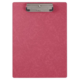 Deep pink  textured swirling  pattern clipboard